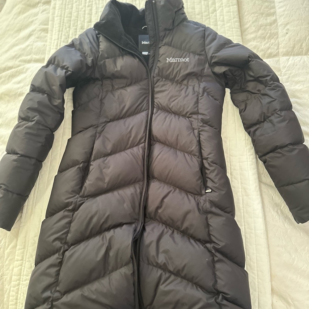 Marmot Dark Puffer Jacket